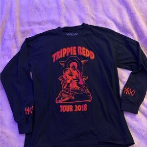 Trippie Redd Black Long Sleeve Tee